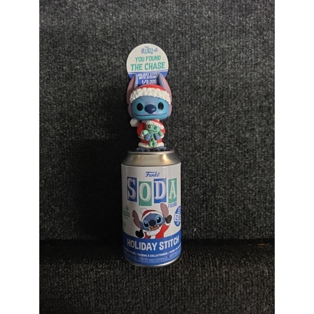 Funko Soda Holiday Stitch with Scrump Chase Variant Limited Edition 1 of 2000